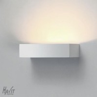 Havit-Sunrise Large LED Plaster Wall Light - White